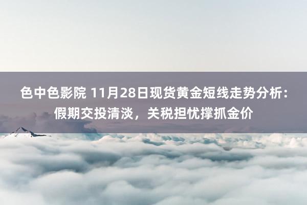色中色影院 11月28日现货黄金短线走势分析：假期交投清淡，关税担忧撑抓金价
