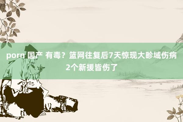 porn 国产 有毒？篮网往复后7天惊现大畛域伤病2个新援皆伤了