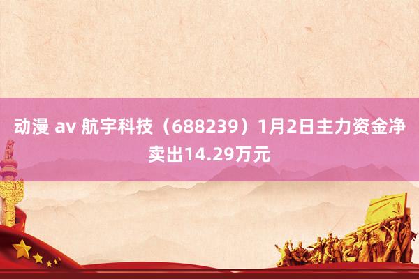动漫 av 航宇科技（688239）1月2日主力资金净卖出14.29万元