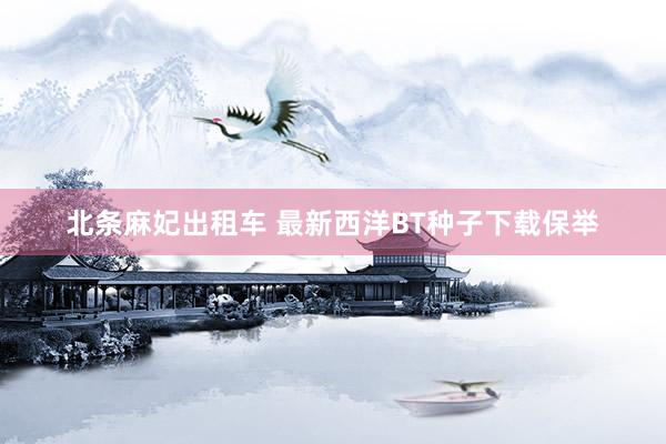 北条麻妃出租车 最新西洋BT种子下载保举