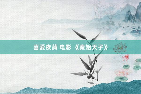 喜爱夜蒲 电影 《秦始天子》