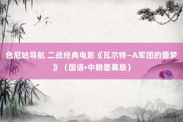 色尼姑导航 二战经典电影《瓦尔特—A军团的噩梦》（国语•中翰墨幕版）