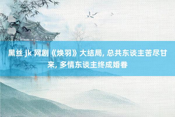 黑丝 jk 网剧《焕羽》大结局， 总共东谈主苦尽甘来， 多情东谈主终成婚眷